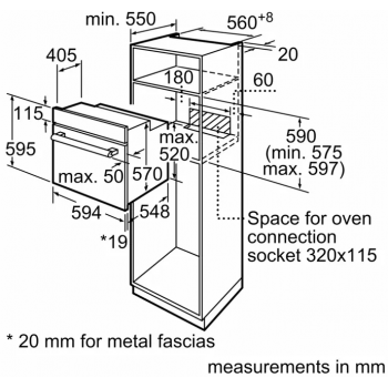 Духова шафа BOSCH HBF512BS1T