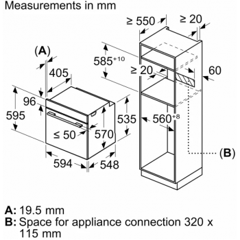 Духова шафа BOSCH HBG272EB3