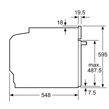 Духова шафа BOSCH HBG7361B1