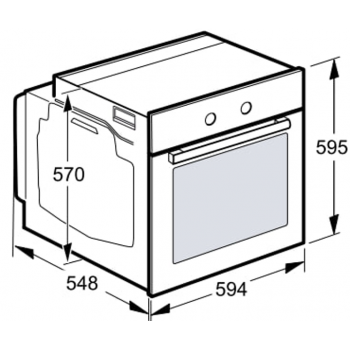Духова шафа BOSCH HUA736EG0T