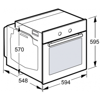 Духова шафа BOSCH HUA736ER0 Духова шафа BOSCH HUA736ER0
