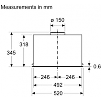 Витяжка SIEMENS LB56NAC50
